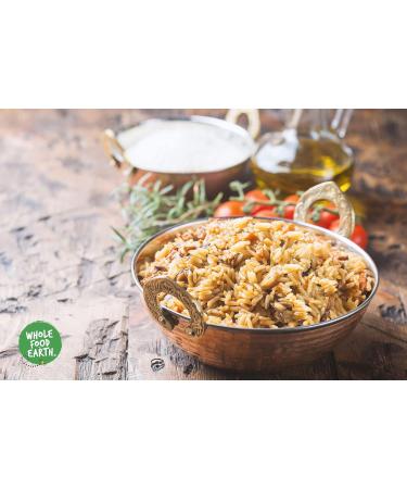 Wholefood Earth Organic Long Grain Brown Rice 2kg - GMO Free, Vegan, Source of Fibre | Certified Organic - Buy Online on GoSupps.com