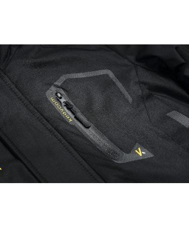 Keevoom Boy's Waterproof Ski Jacket - Black 4-5 | Warm Winter Coat for Kids - Buy Online on GoSupps.com