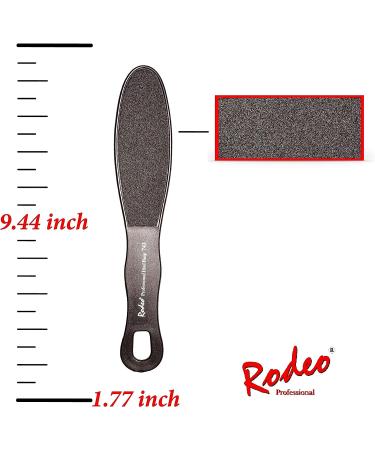 Rodeo Professional Heel Rasp 743 - Double Sided Foot File Callus Remover - Buy Online on GoSupps.com