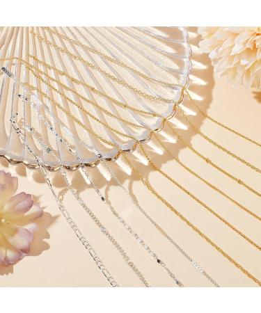 NICENEEDED 12 Strips Metal Nail Art Chains Nail Jewelry Chains with Box Silver Gold Nail Chains Punk Nail Charms Nail Ornaments Nail Jewels Nail Art Studs for Manicure Decoration - Buy Online on GoSupps.com