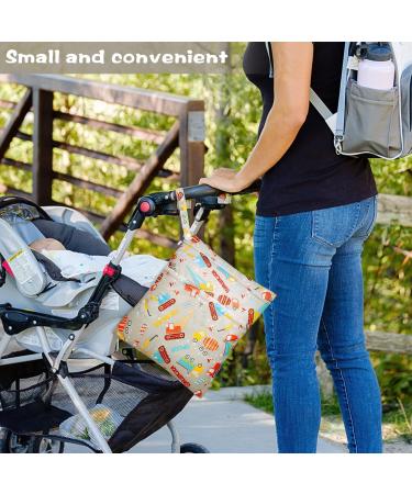 Floepx Fabric Diapers & Wet Bags: Reusable Waterproof Organizer for Baby Trips - NasPocks Pocket & Diaper Bag - Buy Online on GoSupps.com