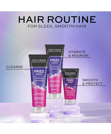 John Frieda Frizz Ease Forever Smooth Frizz Fighting Shampoo & Conditioner Set For Smooth Hair| Phthalate Free Formula Cruelty Free (2 x 250 mL) - Buy Online on GoSupps.com