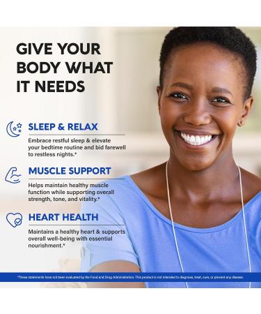 Magnesium Citrate Capsules 1000mg | High Absorption Supplement - Sleep Muscle & Heart Support - Vegan | Non-GMO - Made in USA - As Powder | Pills | Tablets - 120 Capsules 2 Month Supply 120 Count (Pack of 1) - Buy Online on GoSupps.com