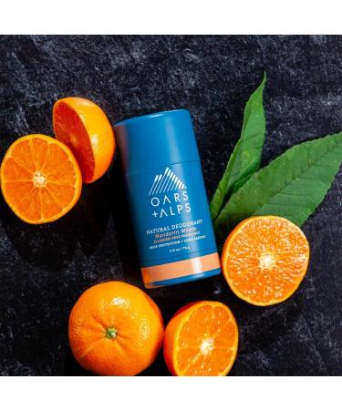 Oars + Alps Aluminum Free Deodorant for Men and Women Dermatologist Tested and for Sensitive Skin Vegan Mandarin Woods 1 Pack 2.6 Oz 1ct - Mandarin Woods - Buy Online on GoSupps.com