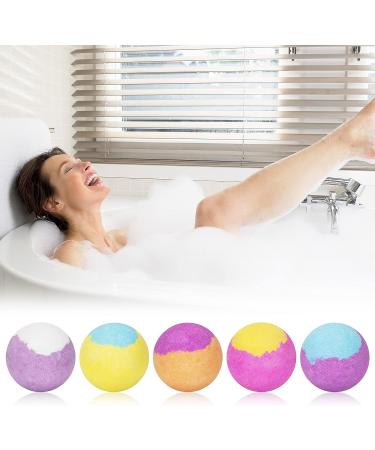 Suranew Bath Bombs Gift Set - 9 Organic Spa Shower Bombs for Women's Day & Mother's Day - Buy Online on GoSupps.com