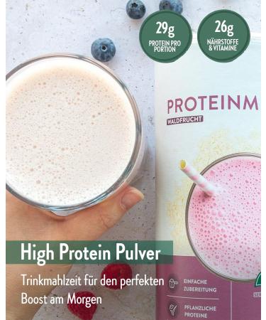 LiveFresh Vegan Protein Powder Trial Pack - Chocolate Vanilla & Forest Fruit (3x320g) | 29g Protein per Serving | Plant-Based Meal Replacement - Buy Online on GoSupps.com