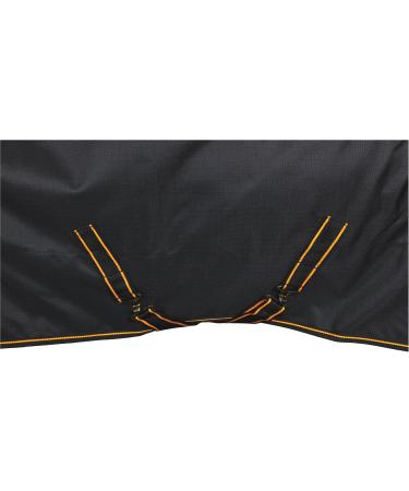 Marengos by Bucas Winter Blanket 1200d - Breathable Waterproof Turnout 125cm (100g/m ) - Black/Orange - Buy Online on GoSupps.com