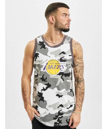 Shop New Era Los Angeles Lakers NBA Camo Tank Top - Stylish Camouflage Design for M Size | International Shipping Available - Buy Online on GoSupps.com
