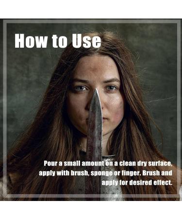  Jonlaki Super Fine Makeup Special Effects Powder Dirty Effect Powder Sweat Resistant Long Lasting Halloween Cosplay Party (Black) - Buy Online on GoSupps.com