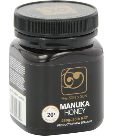 Watson & Son - Manuka Honey Level 20+ 250g - Buy Online on GoSupps.com