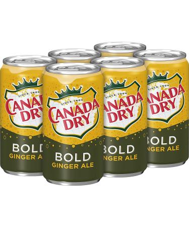 Canada Dry Bold Ginger Ale Mini Cans 7.5 fl oz - 6 Pack - Buy Online on GoSupps.com