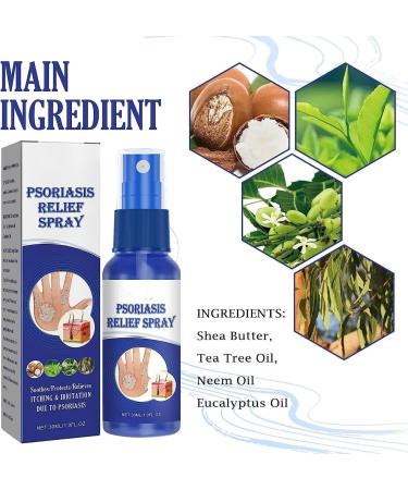 EXQST Herbal Psoriasis Relief Spray - Treatment for Skin Plaque Psoriasis (5pcs) - Buy Online on GoSupps.com