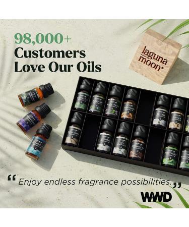 Organic Essential Oil Set - 10 Pcs Premium Grade Scented Oils for Candle Making, Soap, Bath Bombs & Perfume - Fruity Scents - 10ml - Buy Online on GoSupps.com