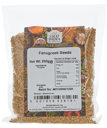 Old India Fenugreek Seeds 250g 250 g - Buy Online on GoSupps.com
