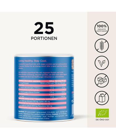 Sooper Food Cell Repair Protein Powder 250g - Vegan Superfood Boost with Essential Amino Acids & Pea Protein - Stop Hunger Naturally - Buy Online on GoSupps.com
