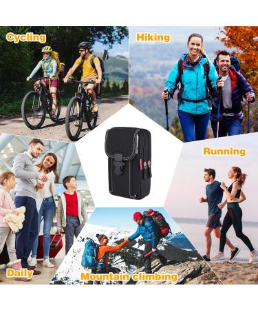 Hejo Men's Tactical Belt Bag - Small Multifunctional Hip Bum Bag for Cycling Hiking & Camping - Buy Online on GoSupps.com