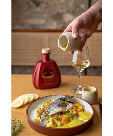 Ranis Castello del Barone Extra Virgin Olive Oil with Intensive Aromas and Sensational Taste from an Ancient Olive Variety in Achaia Greece 700ml - Buy Online on GoSupps.com
