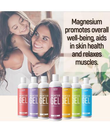 Muscle-Relaxing Magnesium Gel with Aloe Vera, Chamomile, and Lavender - Topical Body Massage Gel - Buy Online on GoSupps.com