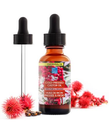 Bleu & Marine Bretania - 100% pure castor oil |Vegan skin & hair care oil |Collagen boost fighting dandruff hair loss scalp 100 ml - Buy Online on GoSupps.com