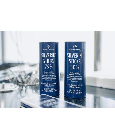 R sch & Handel Silverin Silver Nitrate Etching Sticks | Etching Pen Lapis Sticks 75% (200 mm 10 Pieces) | for Treating Warts and Corns - Buy Online on GoSupps.com