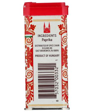 Pride of Spice Hungarian Paprika 1.7oz - Premium Quality Spice for Authentic Flavors - Buy Online on GoSupps.com