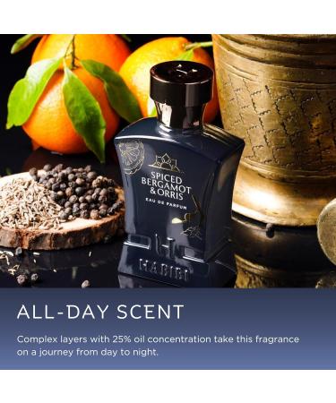 Spiced Bergamot & Orris Arabian Cologne For Men Eau De Parfum (2.5 Oz) Long Lasting Perfume For Men Blended With Sweet & Spicy Notes of Sage Oud & Tonka Premium Valentine s Day Gifts - Buy Online on GoSupps.com