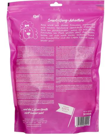 Snackomio Premium Dog Snack - Crispy Grain-Free Rabbit Ears - 300g Pack (1 Pack) - Ideal for Healthy Pet Treats! - Buy Online on GoSupps.com