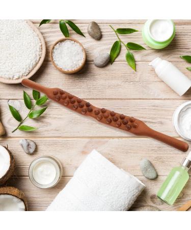 IPLUSMILE Wood Massager Rouse Gua-Sha - Handheld Body Massage Device for Muscle Relaxation | Perfect for Legs Back & Arms - Buy Online on GoSupps.com