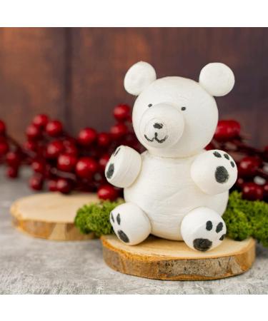 MCE-Commerce A0010302 Cotton Balls - 30mm 100 Pack Eco-Friendly Cellulose White - Perfect for Crafts & Beauty - Buy Online on GoSupps.com