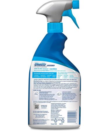 Bissell Woolite Advanced Stain & Odor Remover + Sanitize 22oz - 22 fl oz - Buy Online on GoSupps.com