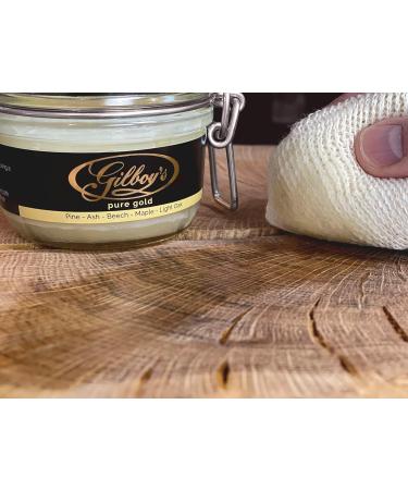 Pure Gold Clear Beeswax Polish - 1L | Ideal Wood & Furniture Care for Ash Beech Maple & More - Buy Online on GoSupps.com
