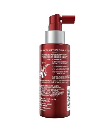 Old Spice Hair Thickening Treatment for Men - Castor Oil Infused Step 3 3.7 Fl Oz - International Shipping Available - Buy Online on GoSupps.com