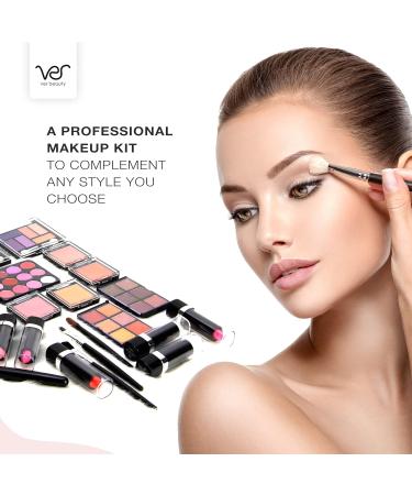 All-In-One Makeup Set for Adults & Girls | Complete Beginner Makeup Kit with Eyeshadow Blush Lip Gloss & More | International Shipping Available - Buy Online on GoSupps.com
