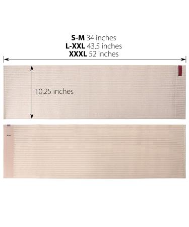 ORTONYX Abdominal Binder 10.25 for Men and Women - Postpartum/Post-Operative/Surgery Support Belt - Beige L/XXL (Pack of 1) - Buy Online on GoSupps.com