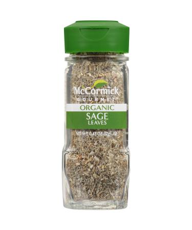 McCormick Gourmet Organic Sage Leaves, 0.43 oz
