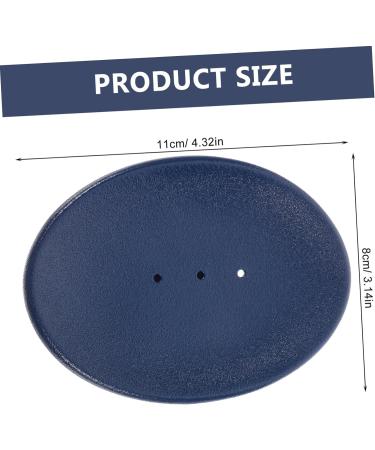KONTONTY 1pc Box Soap Box Rectangular Soap Dish Bathing under Bar Soap Holder Washbasin Hook Sink Dark Blue Soap Dish Strip Holder Orange Pumpkin Bowl Ins Soap Dish Ceramics Jewelry Plate 1 M - Buy Online on GoSupps.com