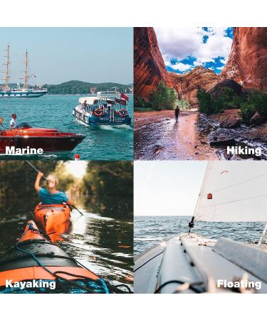 WELL-STRONG Waterproof First Aid Kit Roll Top - Boat Emergency Kit for Fishing, Kayaking, Boating, Swimming, Camping, Rafting - Beach Red WS011-Red - Buy Online on GoSupps.com