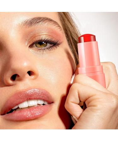Milk Jelly Blush Stick - 0.18 Oz Cooling Water Tint for Lips & Cheeks | Long-lasting Color | 1 000+ Swipes - #04 (1 Piece) - Buy Online on GoSupps.com