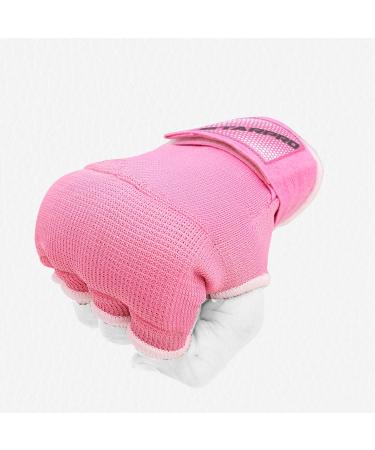 Buy Starpro Padded EVA Inner Gloves | Elastic Cotton Cover | Black Fist & Ankle Protection for Boxing Muay Thai Kickboxing MMA | White/Pink Sizes Available | International Shipping - Buy Online on GoSupps.com