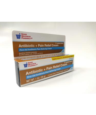 Good Neighbor Pharmacy GNP Antibiotic + Pain Relief Cream 1 Oz - Buy Online on GoSupps.com