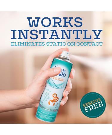 Static Guard Fabric Spray | Fresh Linen Scent | 1.4 oz - Anti-Static Solution for Clothing & Linens - Buy Online on GoSupps.com