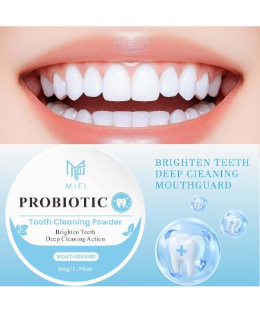 PEGO Adult Tooth Powder, Stain Remover for Teeth - Deep Cleaning Formula, Gentle & Non-Irritating, Effective Plaque Removal, Fresh Breath, Daily Oral Care for Adults (Probiotic) - Buy Online on GoSupps.com