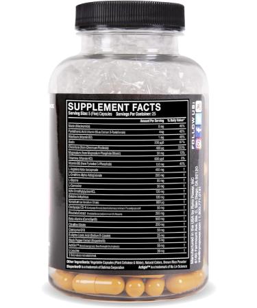 Ryno Power Endurance Capsules - Workout Harder and Longer - Reduce Lactic Acid Build-Up and Deliver More Oxygen to Your Muscles | 125 Capsules (25 Servings) - Buy Online on GoSupps.com