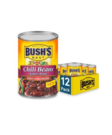 Variety Beans Spicy Chili Beans, 16 Ounce (12 cans) - Buy Online on GoSupps.com