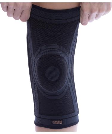 Shop Copper Fit Health Knee Stabilizer Sleeve - Large/X-Large for Pain Relief & Support | International Shipping Available - Buy Online on GoSupps.com