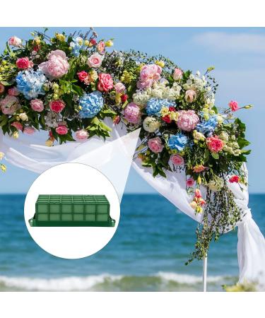 2 Pack Floral Foam Cage Holders for Fresh Flowers - Floral Arrangement Supplies - Home Wedding Decor - 11.8 x 4.3 x 3.1 Inches - Buy Online on GoSupps.com