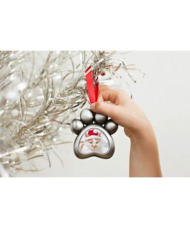 Pearhead Pet Holiday Ornament - Dog/Cat Photo Frame Christmas Keepsake - Buy Online on GoSupps.com