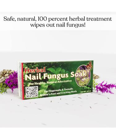 Nail Fungus Soak - Natural Solution for Toenail and Fingernail Issues - Combat Cracked Heels and Athlete's Foot - Hypoallergenic Fungus Remover for Feet and Hands - Buy Online on GoSupps.com