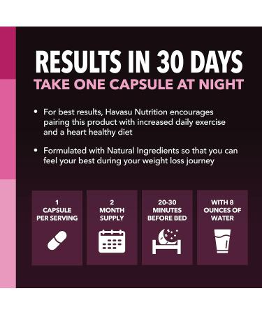 Havasu Nutrition Night Time Fat Burner for Women & Ashwagandha Gummies - Stress Relief & Weight Loss Combo - Buy Online on GoSupps.com