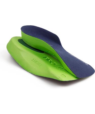 PRO 11 WELLBEING 3/4 Insoles for Plantar Fasciitis & Over-Pronation - Size 5/6.5 UK (Green) - Buy Online on GoSupps.com